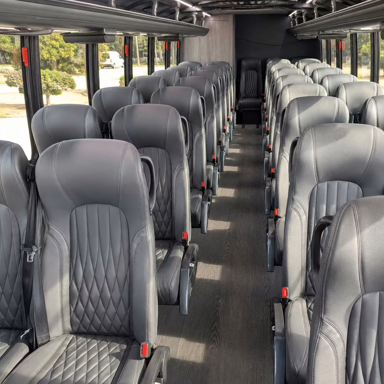 25 passenger minibus inside