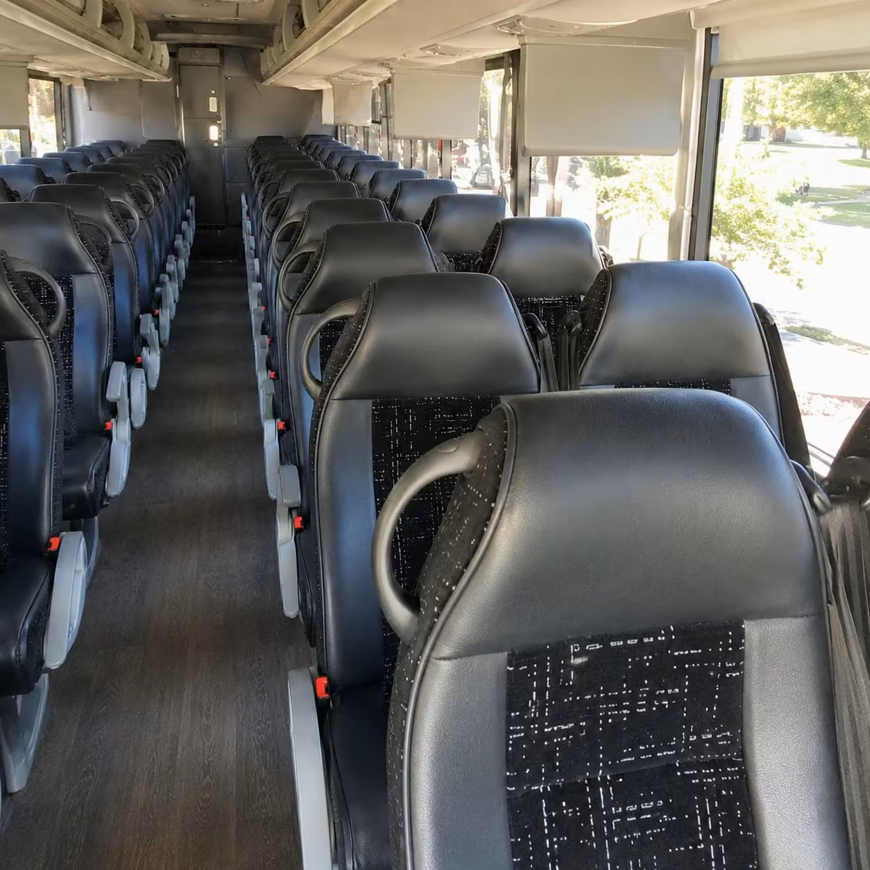 montgomery charter bus interior