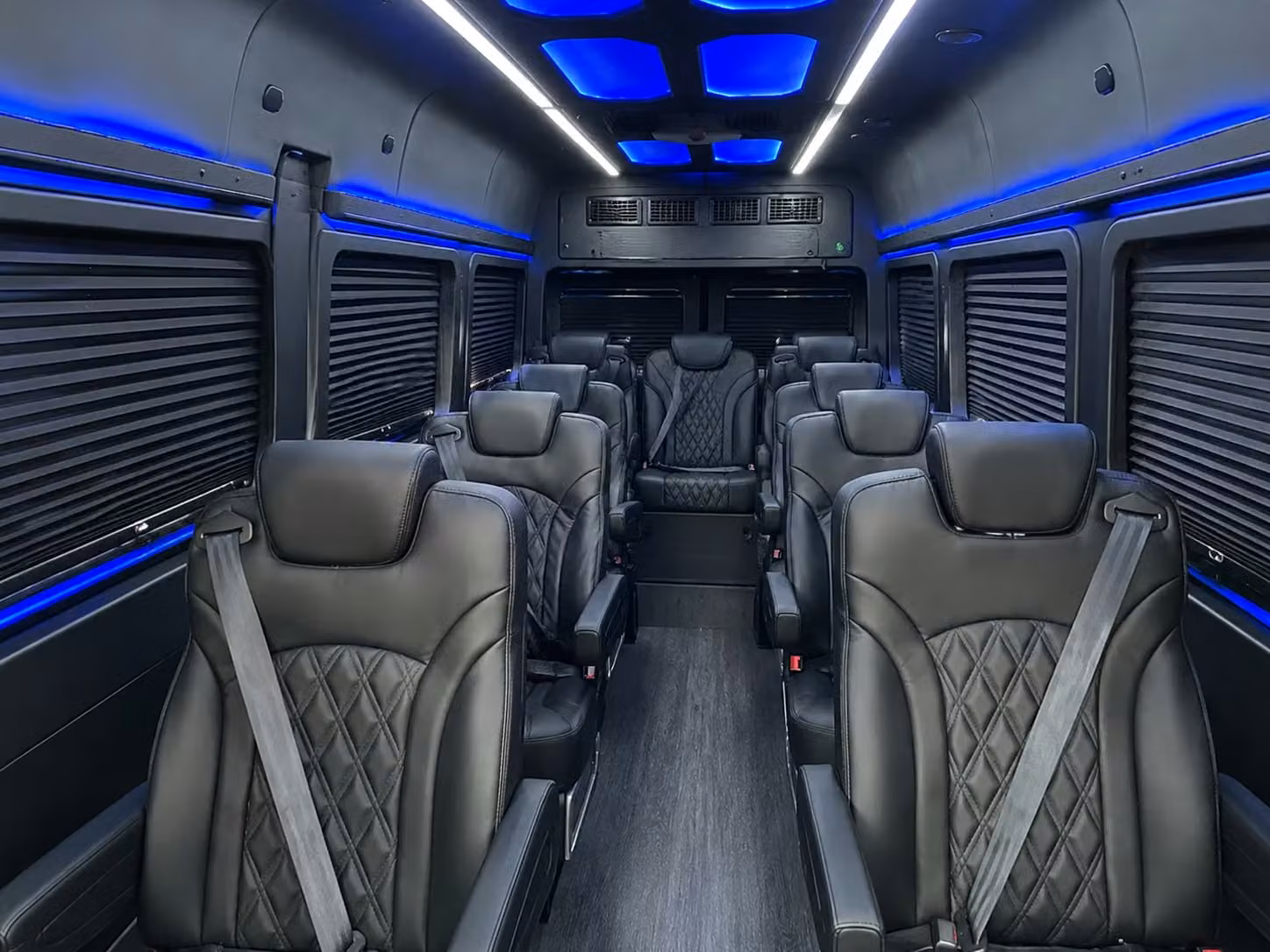 sprinter van with driver interior