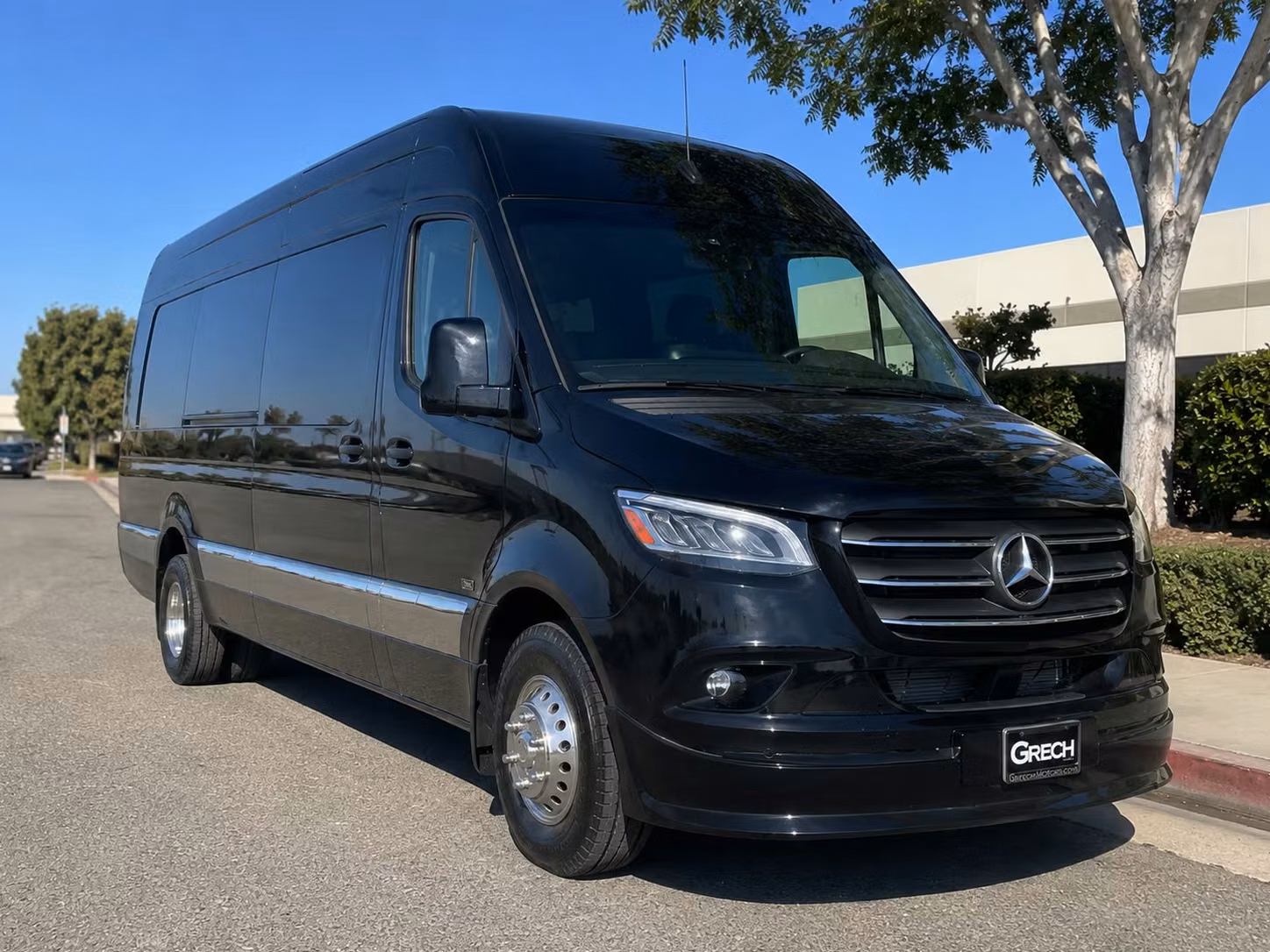 sprinter van with driver